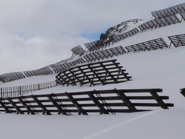 Mäktig syn.. mycket snö var det också.. :). Foto: Martin Koitrand.