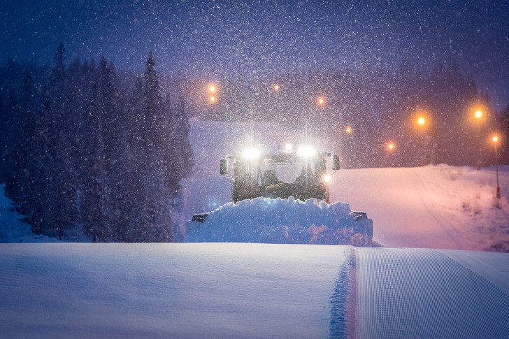 Nysnø!
I dag kunne vi endelig legge ukas mildvær.