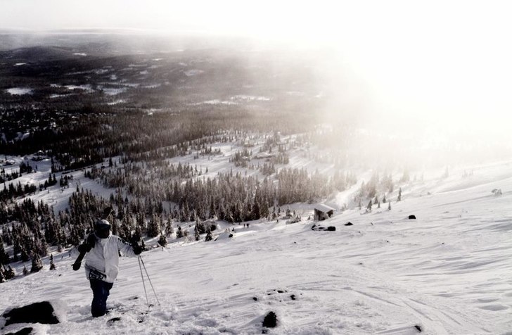 En liten lätt hikingtripp i Trysil. Foto: André Nordblom. Åkare: Andreas Stridkvist.
