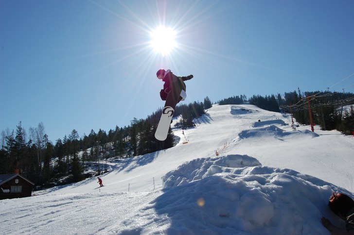 hähä. Foto: Emil Halvarsson. Åkare: Simon Lampinen (jag).