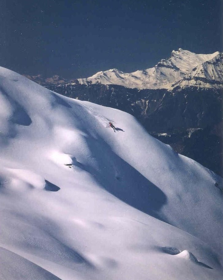 Tomas tränar kortsväng. . Foto: Andreas Rådlund. Åkare: Tomas "Mugabe" Haglund.
