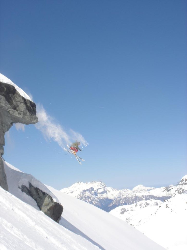 Sista skiddagen för säsongen.... Foto: sunken junior. Åkare: sunken senior.