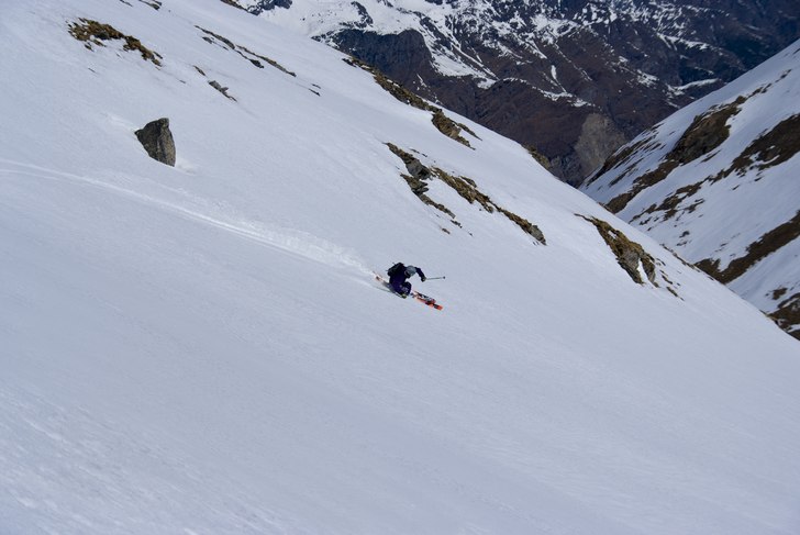 Springsnow. Foto: Christian Fickler. Åkare: Robin Ljungqwist.