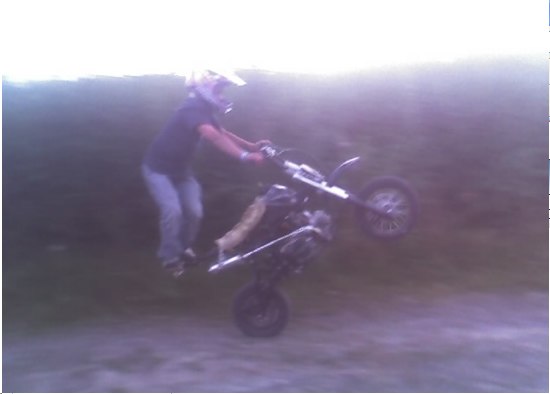 jag på minicrossen med 12 på ;D. Foto: Dennis paulsson hall. Åkare: christoffer smångs.