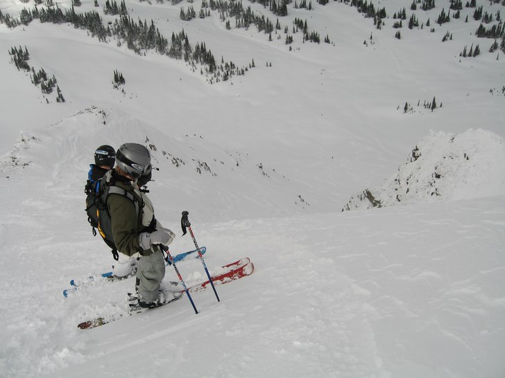 Här ser det bra ut! :). Foto: Carl Fredrik Lindberg. Åkare: Simon och Rickard.