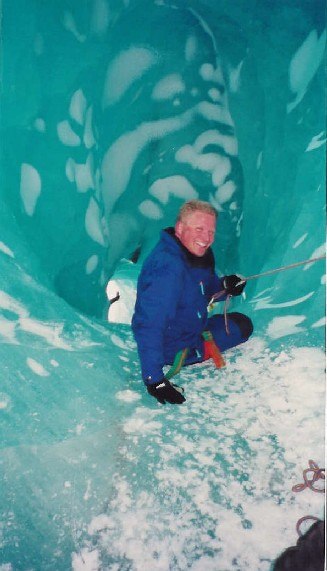 Isklatring. Foto: Magnus. Åkare: Steep.