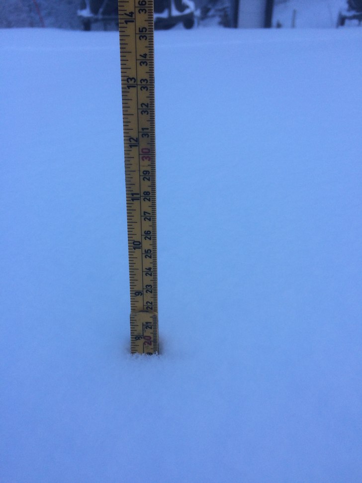 20cm og nå kommer sola????
.