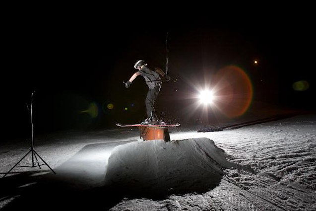 Litet rail. Foto: Robert Purvins. Åkare: Linus .