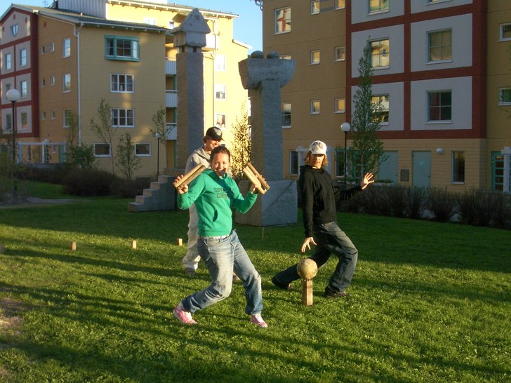 Dax för Kubb!. Foto: Carro Edwall.