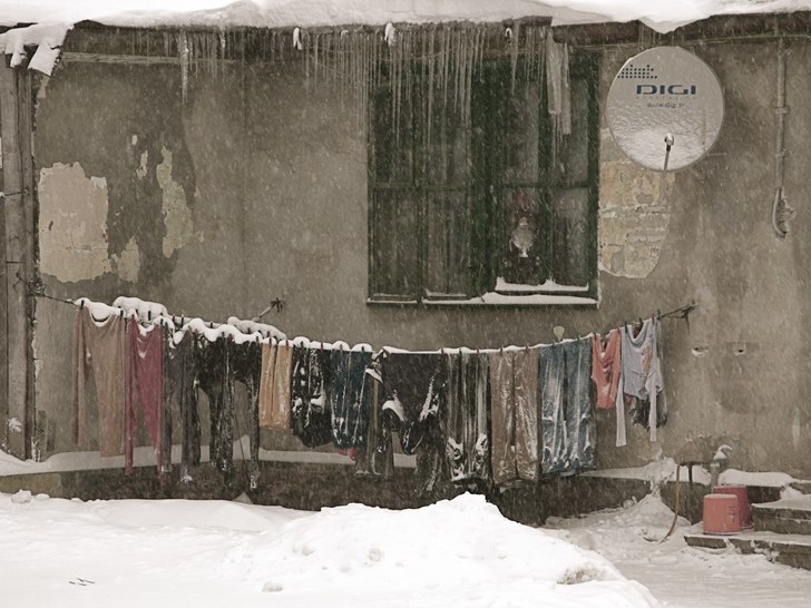 Foto: Johan Jonsson. Åkare: Rumänien = kontraster..