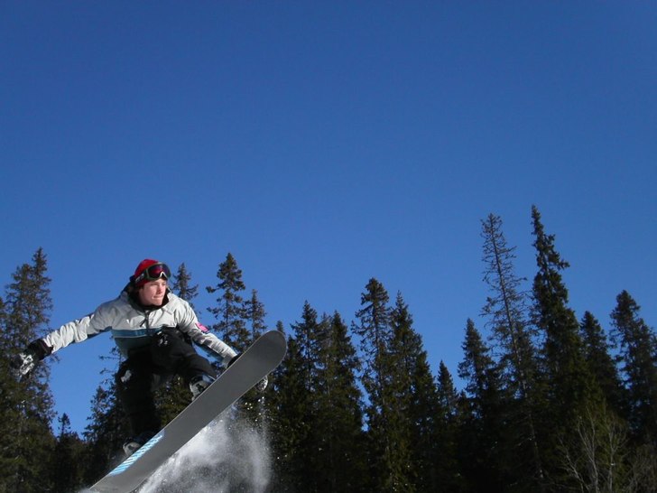 Backside. Foto: Martin Carlsén. Åkare: Joel Andersson.