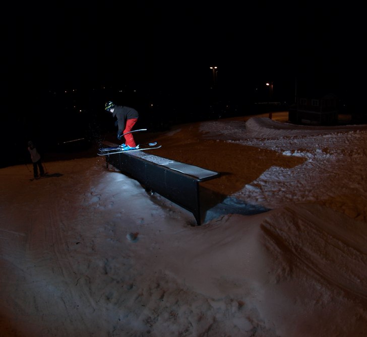 kör boxen i väsjö. Foto: Alexander Runhellen. Åkare: jag (arvid).