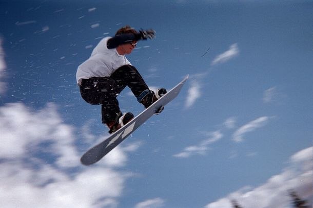 En bra dag i snowboard landet. Foto: Johan lundberg. Åkare: okänd.