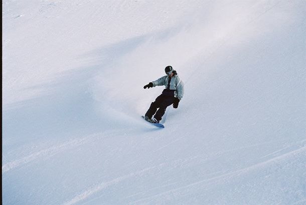Vanlig dag på jobbet den här vintern.... Foto: Kenneth Åsvik. Åkare: Johannes Kristoffersson.