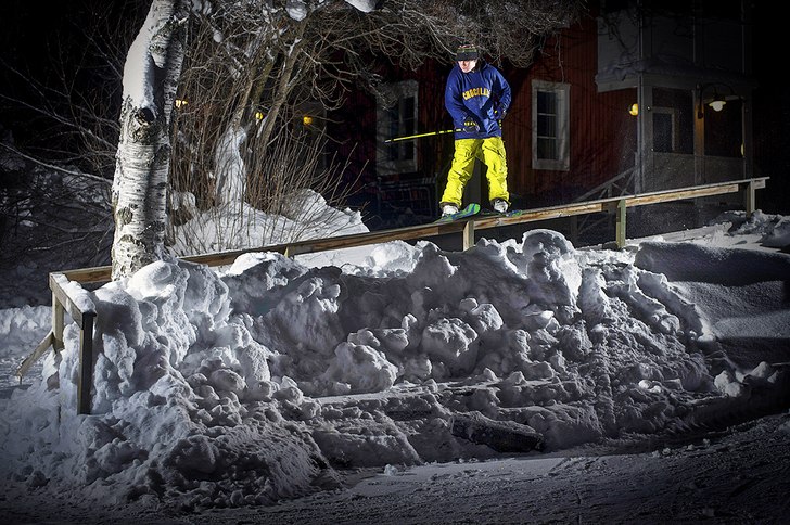 Session med Erik och Anton.. Foto: Niklas Sundin. Åkare: Erik Signarsson.
