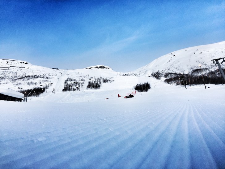 It's gonna be a good one
Sol, -4, perfekt fø.