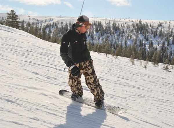 Jag i back i Sälen 2008. Foto: Pawel Kwiatkowski. Åkare: Marcus J.