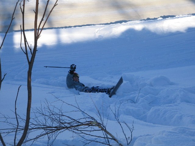 puder. Foto: pappa. Åkare: jag.