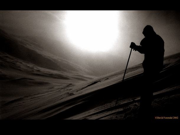 Svarta Björn i Björkliden.. Foto: David Furendal. Åkare: Jocke.