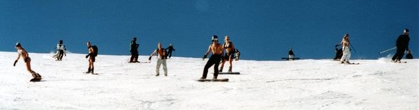 Tjejerna från Skåne utmanade killarna i Lion Alp. Foto: Klas Johansson. Åkare: Lions gäng v. 3.
