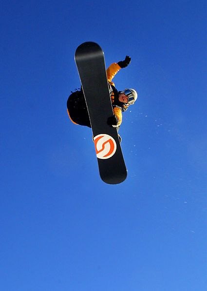 Family Session slopestyle i 
Kungsberget.. Foto: Tobias Ivarsson. Åkare: okänd.