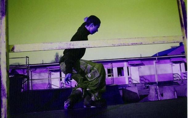 Här började jag skejta!. Foto: Niclas Jacobsson. Åkare: Jessie Andrade.