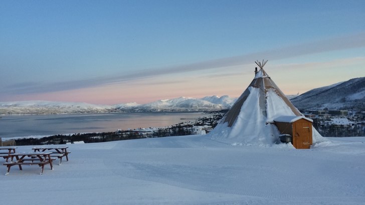 En vakker vinterdag i Tromsø
Tromsø Alpinpark fr.