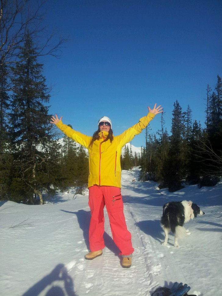 Magisk dag i naturen... Foto: Janne Vikberg. Åkare: Camilla Lundberg.