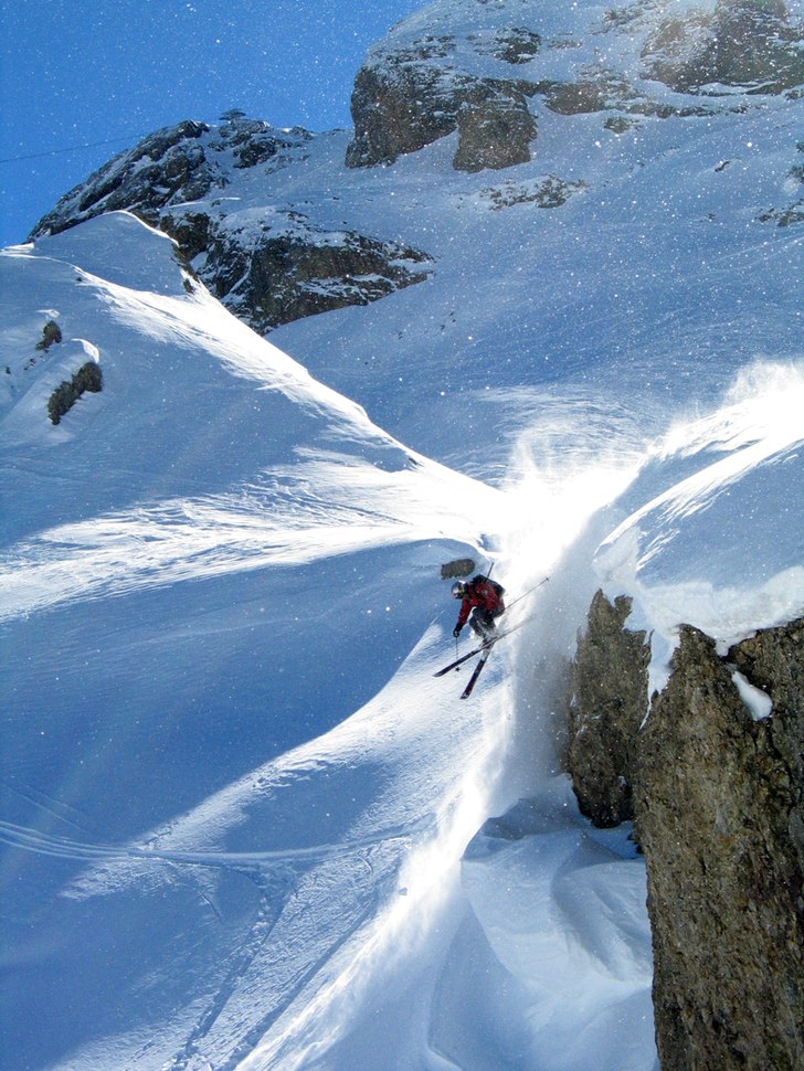 Shane McConkey kan också.. Foto: Martin Jonasson. Åkare: Shane McConkey.