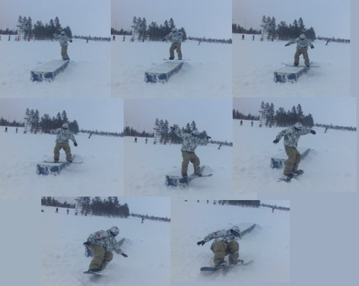 skojj med bräda de gick bra den dagen. Foto: Knall. Åkare: Tommy Alexandersson.