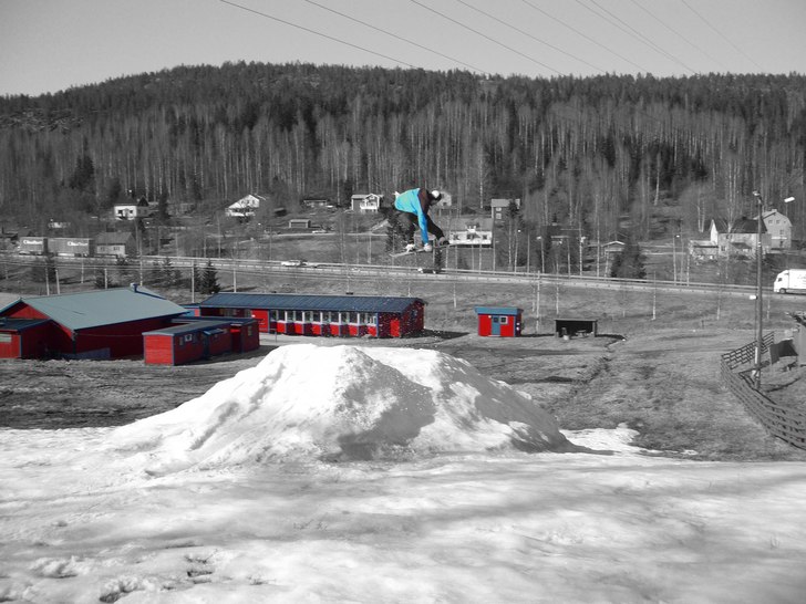 Säsongsavslutningen 2004. Här i en ny skrud... Foto: Jonas Abrahamsson. Åkare: Kristofer Fahlgren.