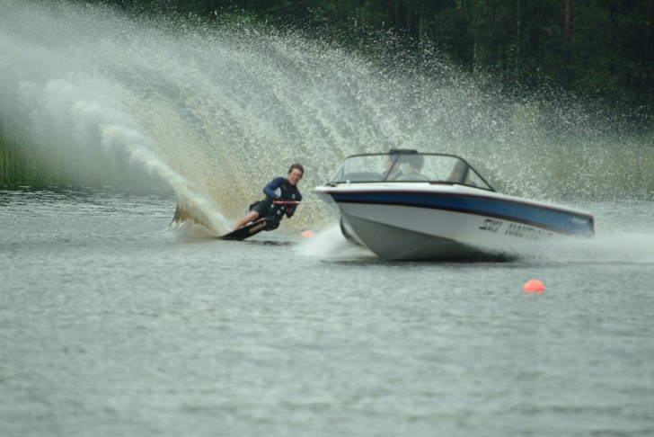DM 2003 i bollebyggd, tror jag det va...mycket tä. Foto: Bollebyggd VSK. Åkare: Filip Eriksson.