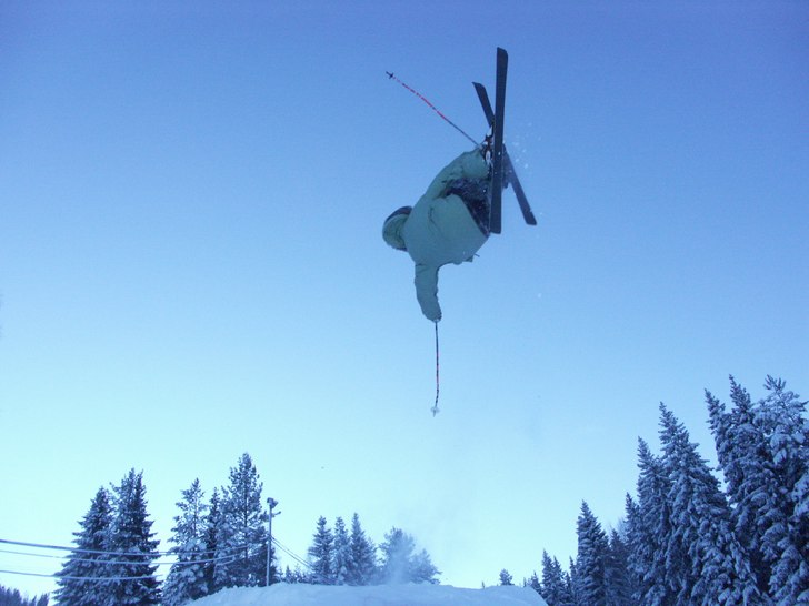 En riktigt skön dag resulterade i några bra kort. Foto: Edvin Sundström. Åkare: Jonas Hjohlman.
