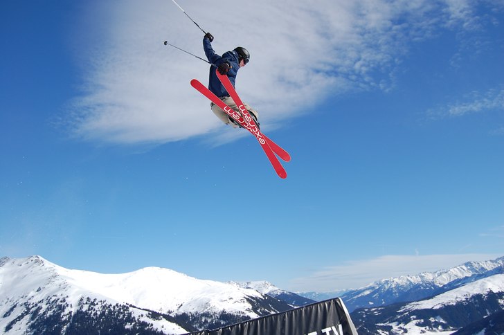 Jao, fint väder och en rätt kass park :D. Foto: Manne. Åkare: Adam Risberg.
