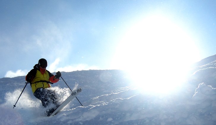 Samma fina dag i Warth.. Foto: Marcus Svensson. Åkare: Magnus Yngvér.