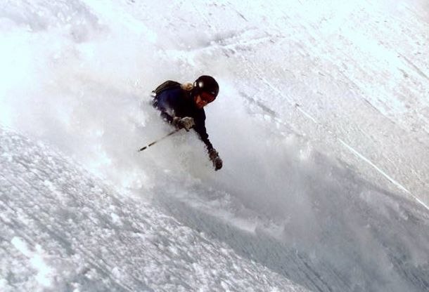 En härlig dag med fina åk... . Foto: Linus. Åkare: Anders.