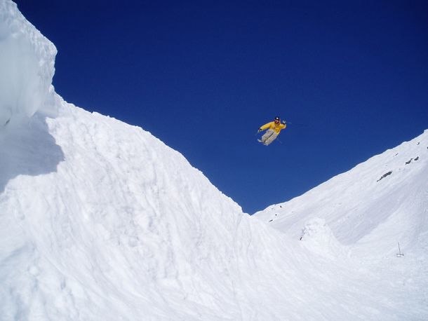 Parken i bräcke sög...så vi drog upp till en so. Foto: Mikael Ekström. Åkare: Johan Olsson.