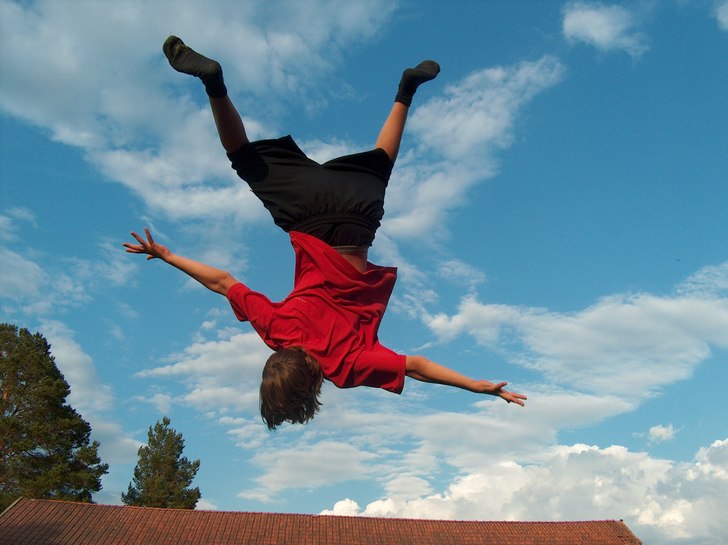 Studsmatta :D. Foto: Henrik R. Åkare: Martin M.