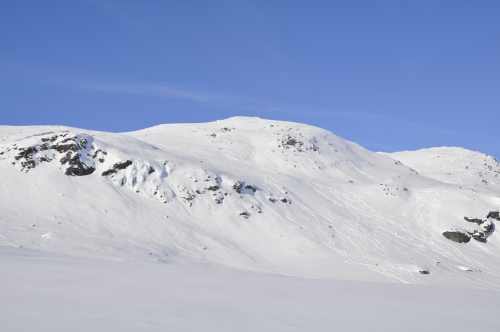 Åket nedifrån.. Foto: Johannes Omma.