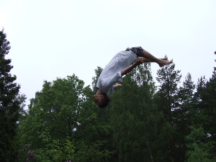 B-flip. Foto: Mathias Frykholm. Åkare: William Frykholm.