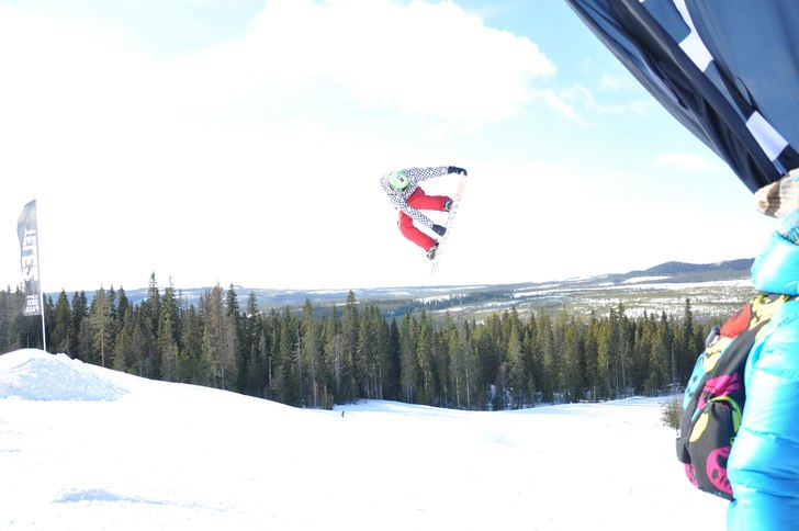 fs 360 på Sälen Slopestyle Series (kom 1a) :D. Foto: Ella Atterlid. Åkare: Calle Sköld.