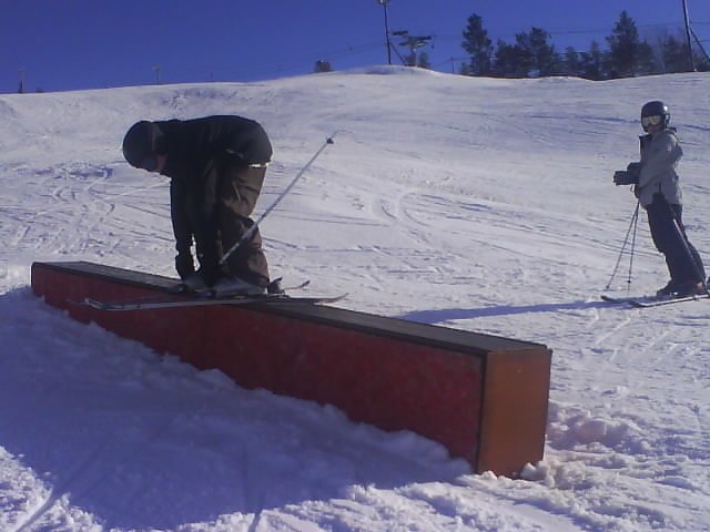 Lite dåligt kvalla pga mobilkamera,. Foto: Niclas Lindeborg. Åkare: Marcus Hagberg.