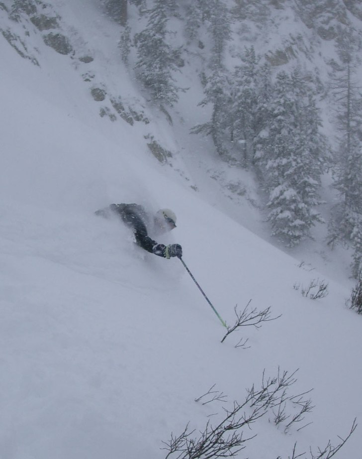 Fett med puder i Fornet.... Foto: Magnus Forssell. Åkare: Christopher Adermark.