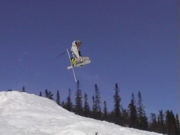 en härlig vårdag i klövsjö. Foto: Stefan Mårtensson. Åkare: Patrik Lundquist.
