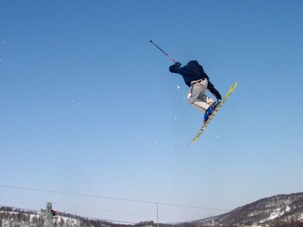 jag ramla några gånger efter flaxiga försök me. Foto: Gustav Johansson. Åkare: Mrtin Wallstam.