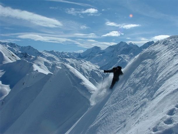 Pas Des Brebis. Foto: Håkan Karlsson. Åkare: Daniel Salomonsson.