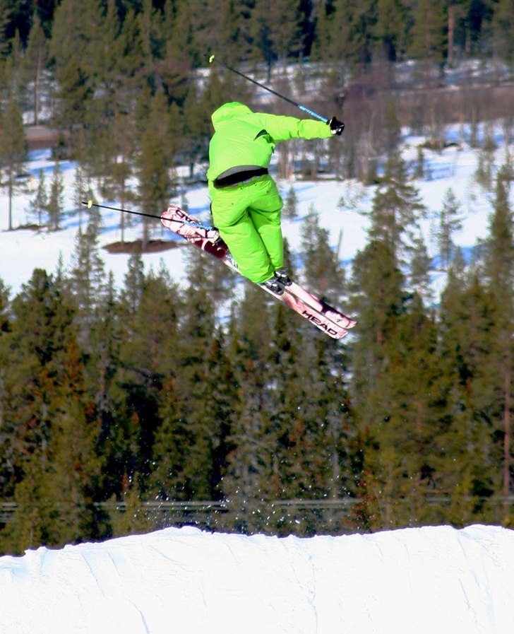 Filip i Tandådalens White Magic. Foto: Mattias Juninger. Åkare: Filip Dausch.