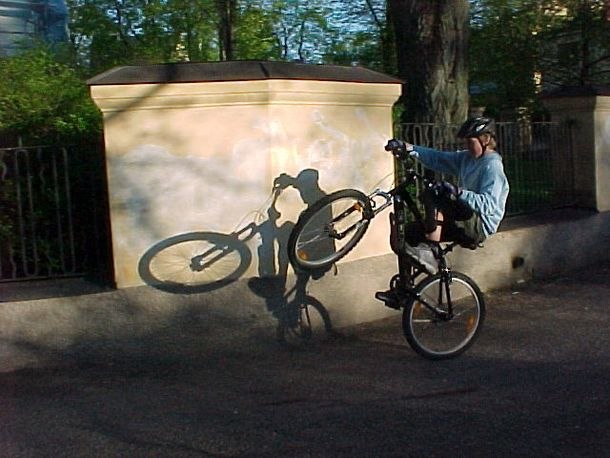 Söker sponsor. Foto: Farsan. Åkare: Fredrik Olsson.