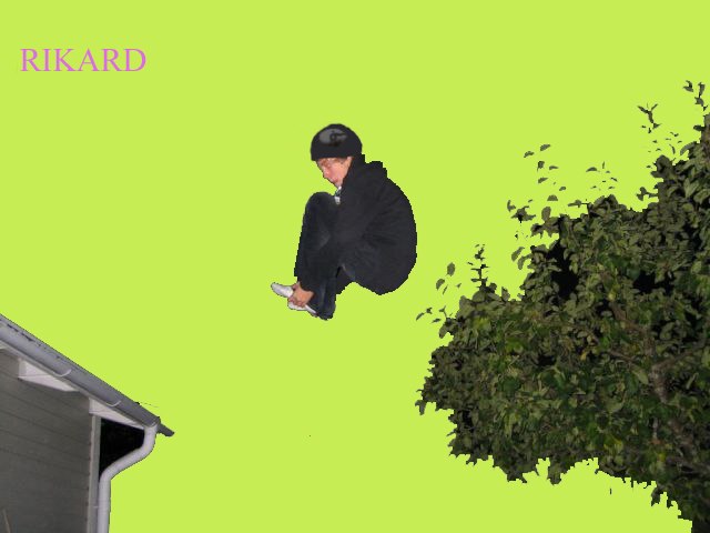 en bild som en aning haxad =D. Foto: typ jacob eller claes. Åkare: de är ju jag.