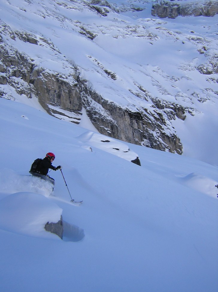 Engstlenalp. Foto: Björn Larsson. Åkare: Mia Holmberg.